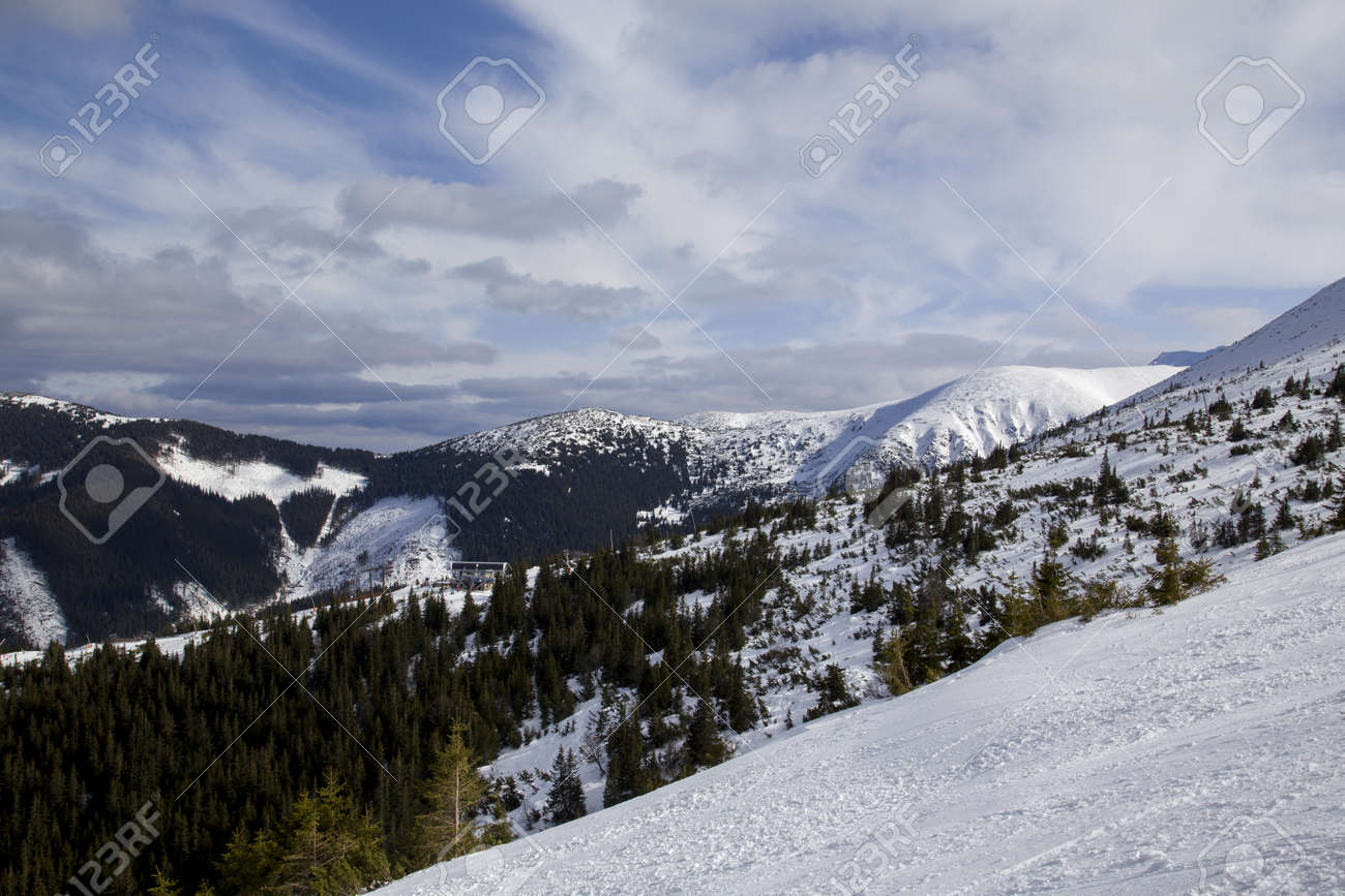 snow mountain Slovakia ski winter Jasna Europa - 164717685 snow mountain Slovakia ski winter Jasna Europa - 164717685