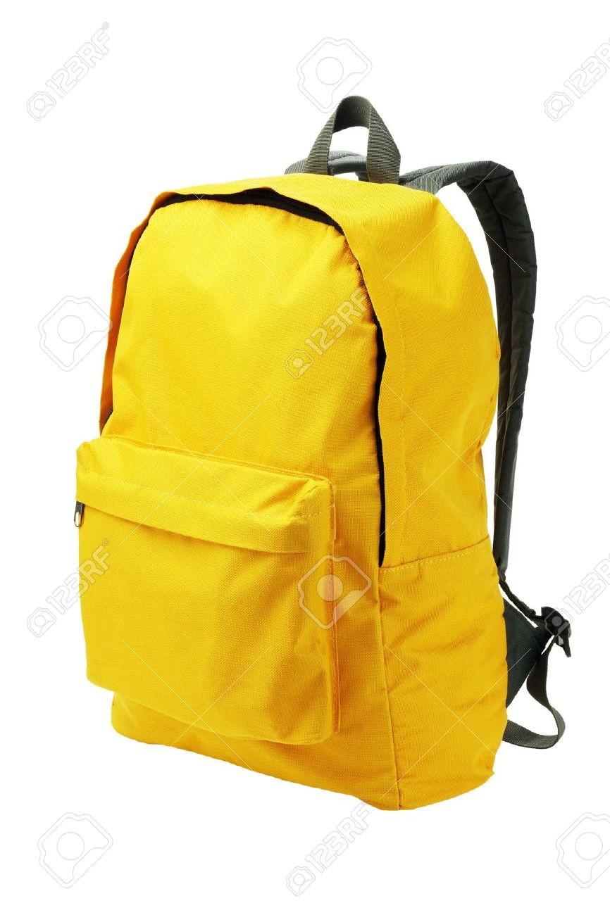 cheap yellow backpack