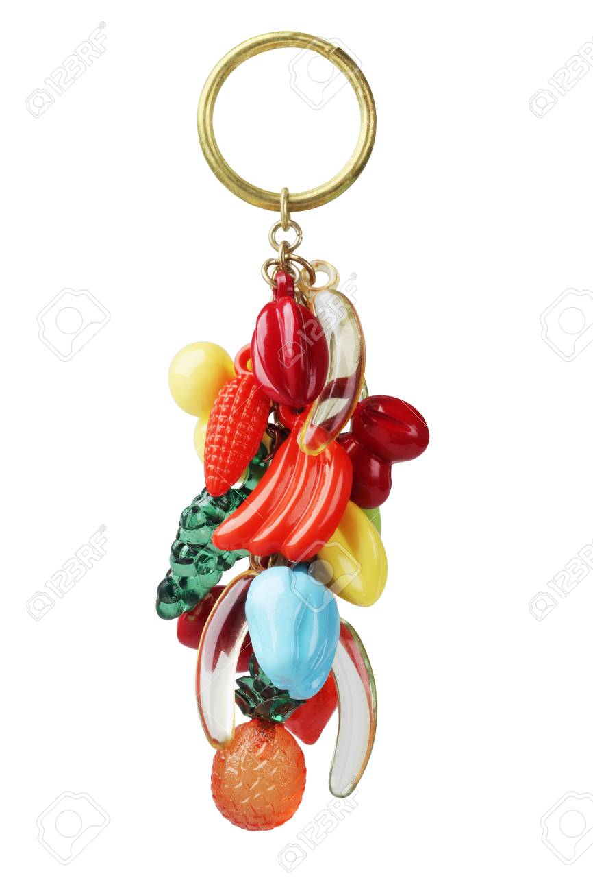 Diseño de fruta Rot hierro llavero