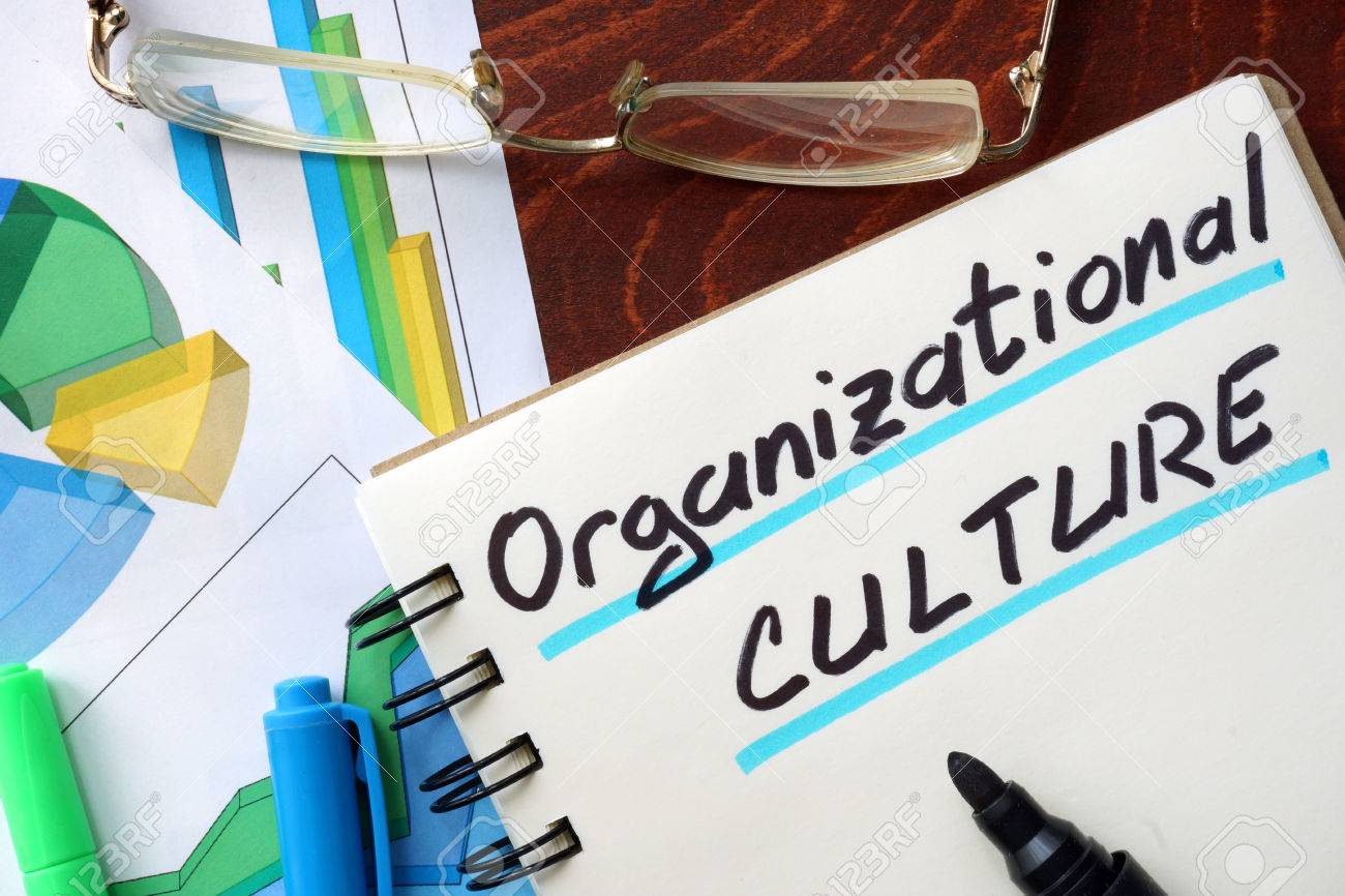 Organizational Culture written in a notepad. Business concept. - 56029647 Organizational Culture written in a notepad. Business concept. - 56029647