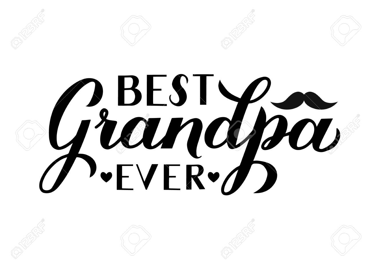 Best Grandpa Ever White T-Shirt Grandpa Shirt Gifts for Grandparents