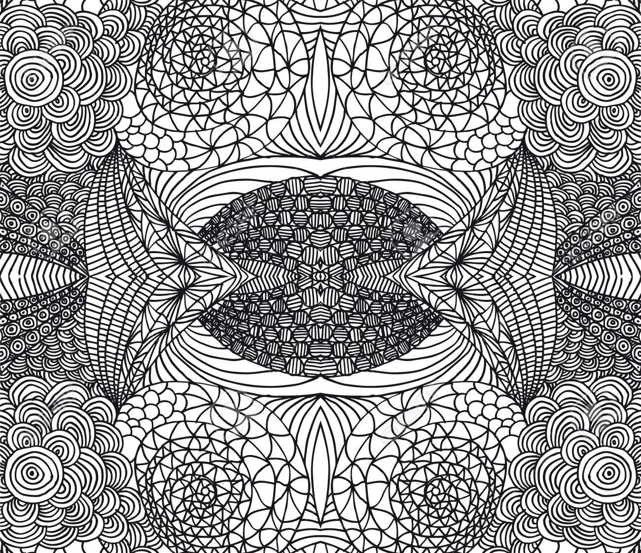 手描き抽象画の背景。ベクトル イラスト。のイラスト素材