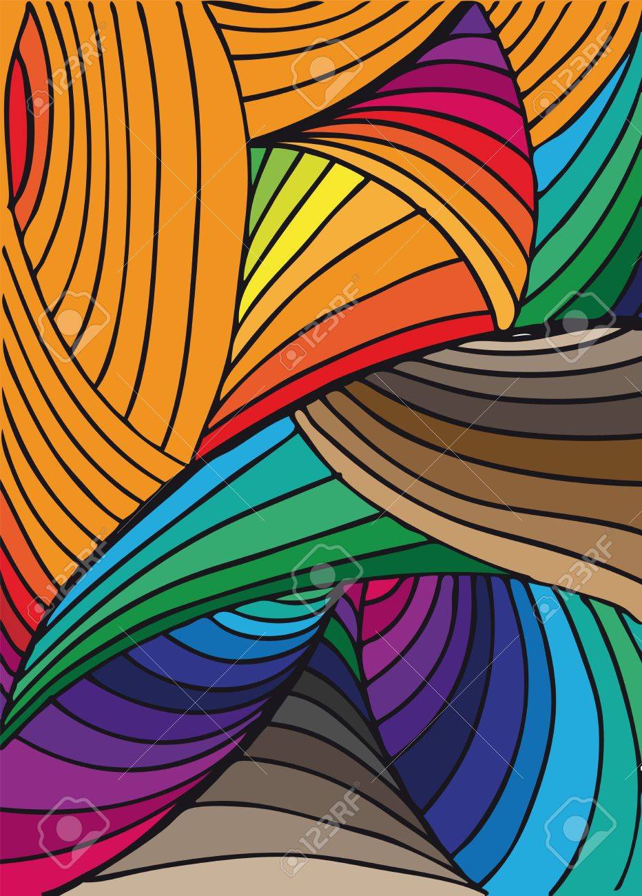 日本未発売 手書き 抽象的な絵 絵本 日本未発売 手書き 抽象的な絵 絵本