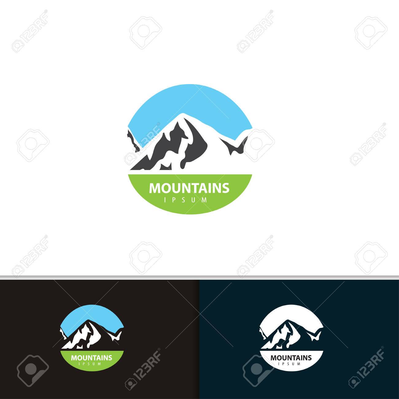 山デザイン のイラスト素材 ベクタ Image