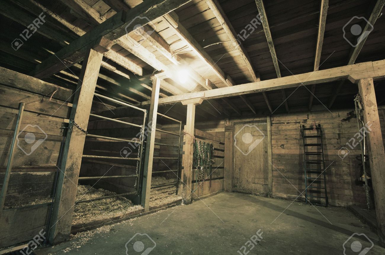 Inside Barn Inside Barn