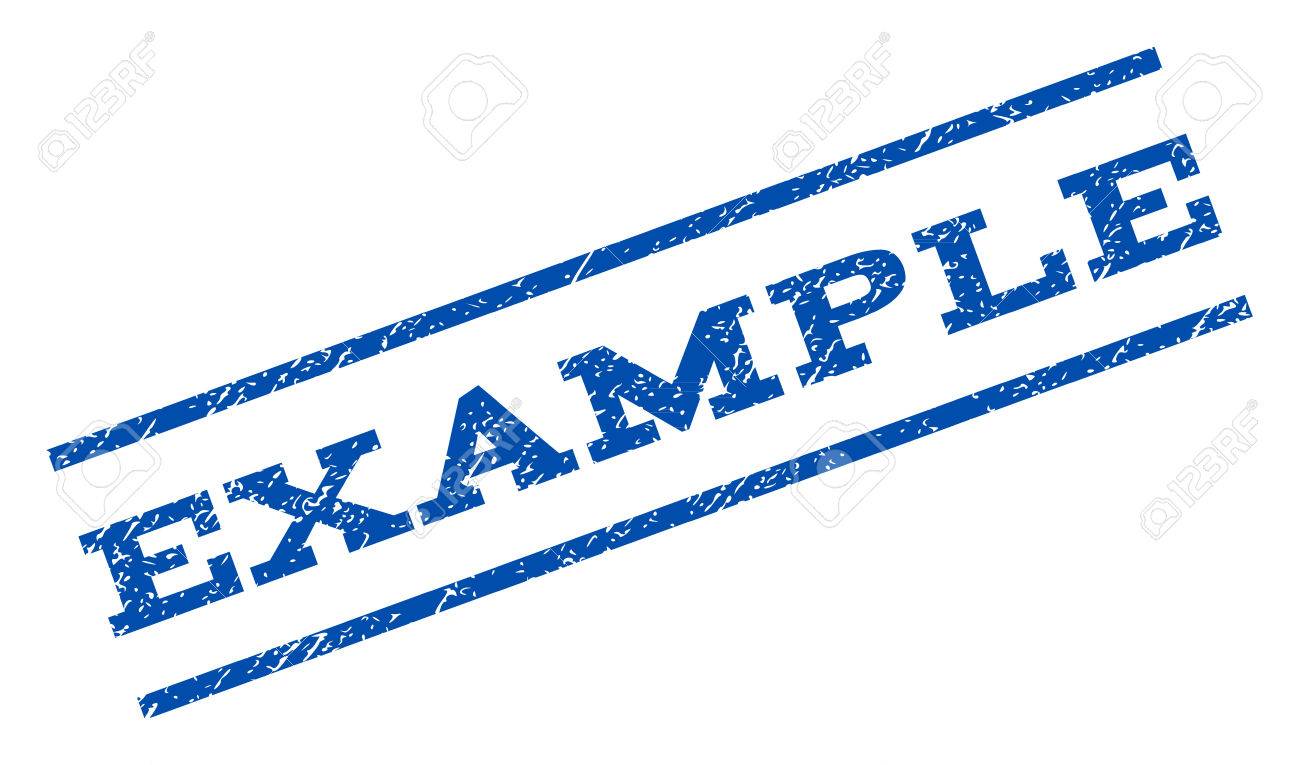 example watermark stamp text