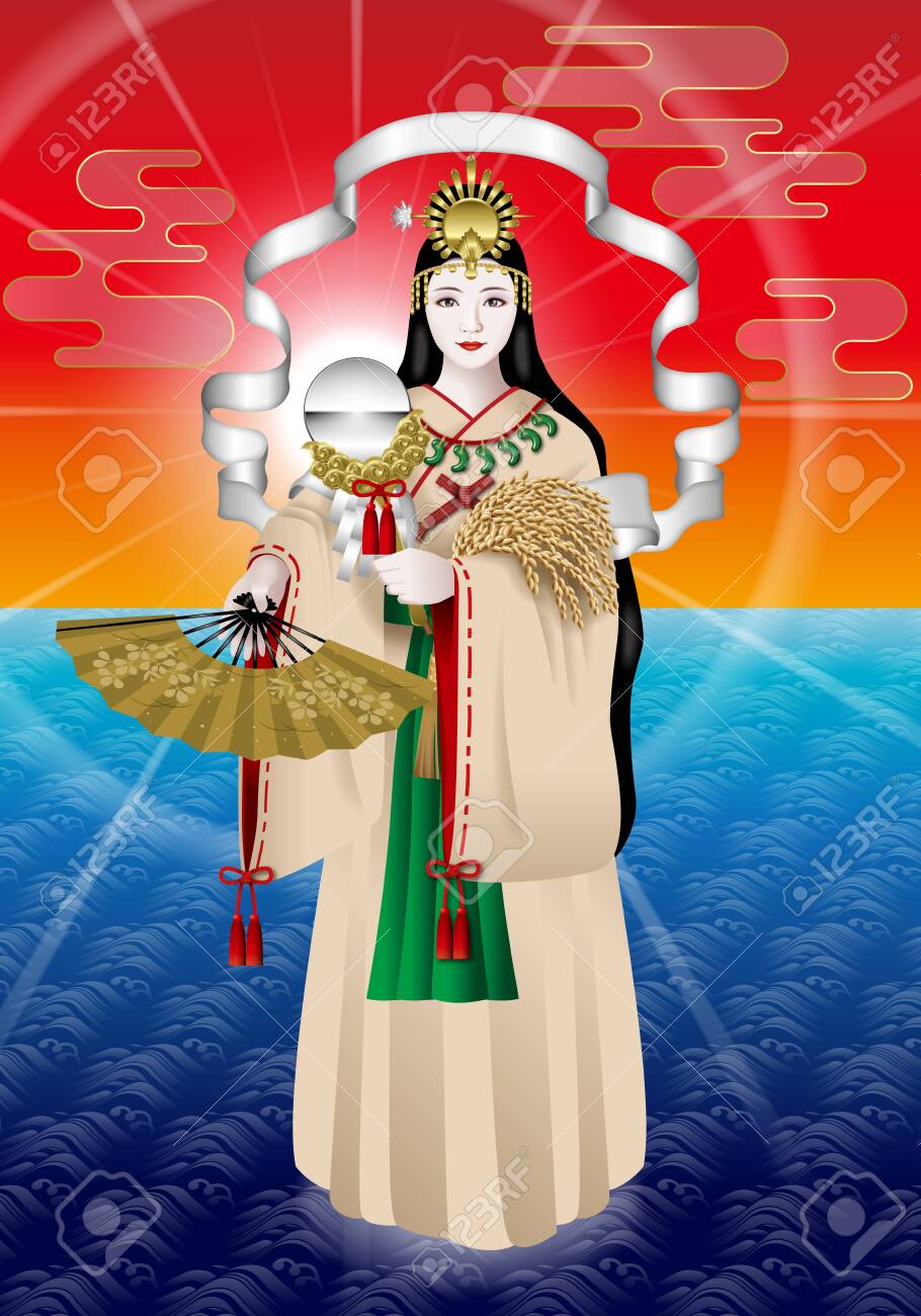 ファイル:Origin of the Cave Door Dance (Amaterasu) by