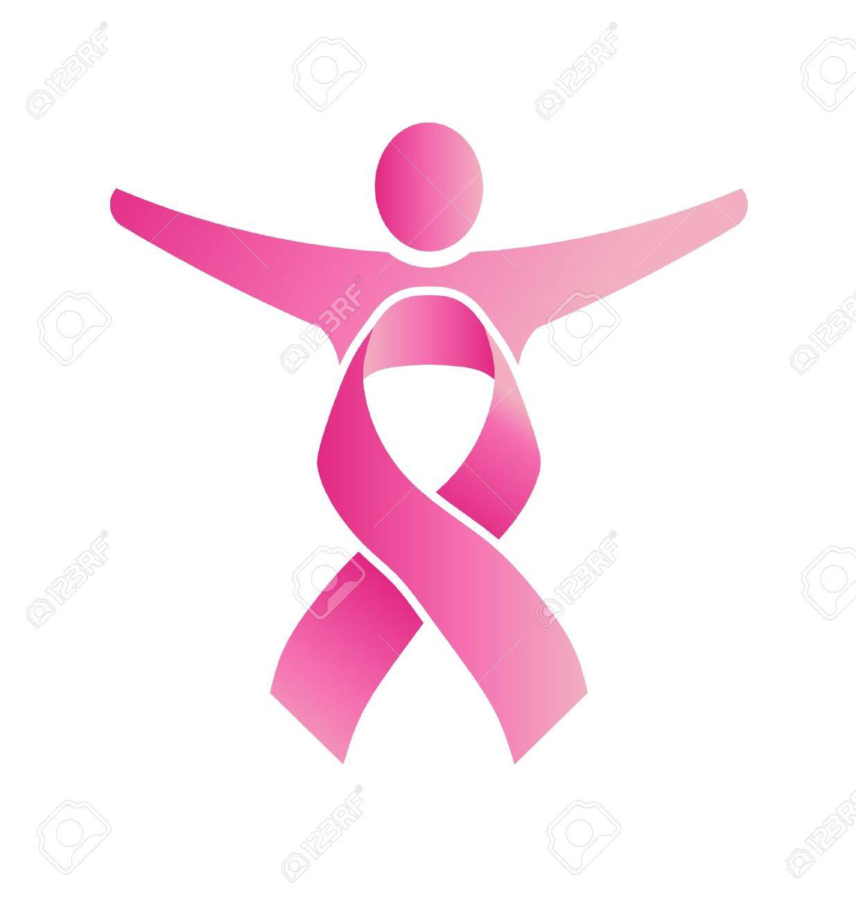 人々 リボン ピンクのイラスト素材 ベクタ Image 17969027