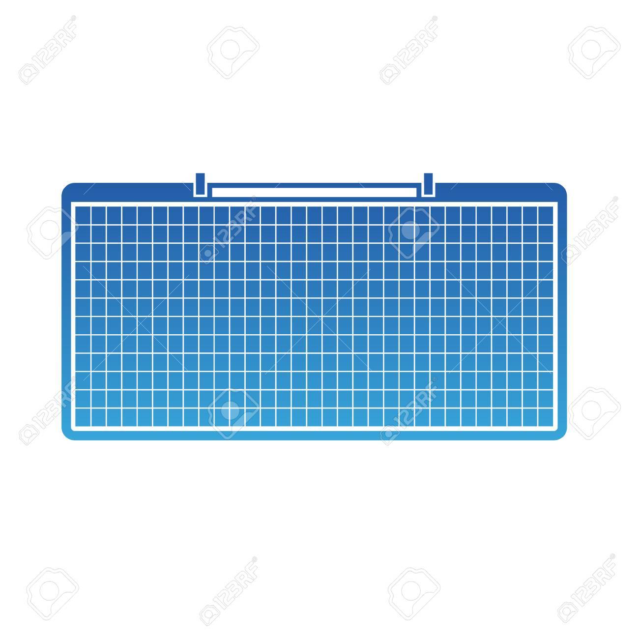 calendar agenda 365 days of year and space for 31 days for 12 months vector