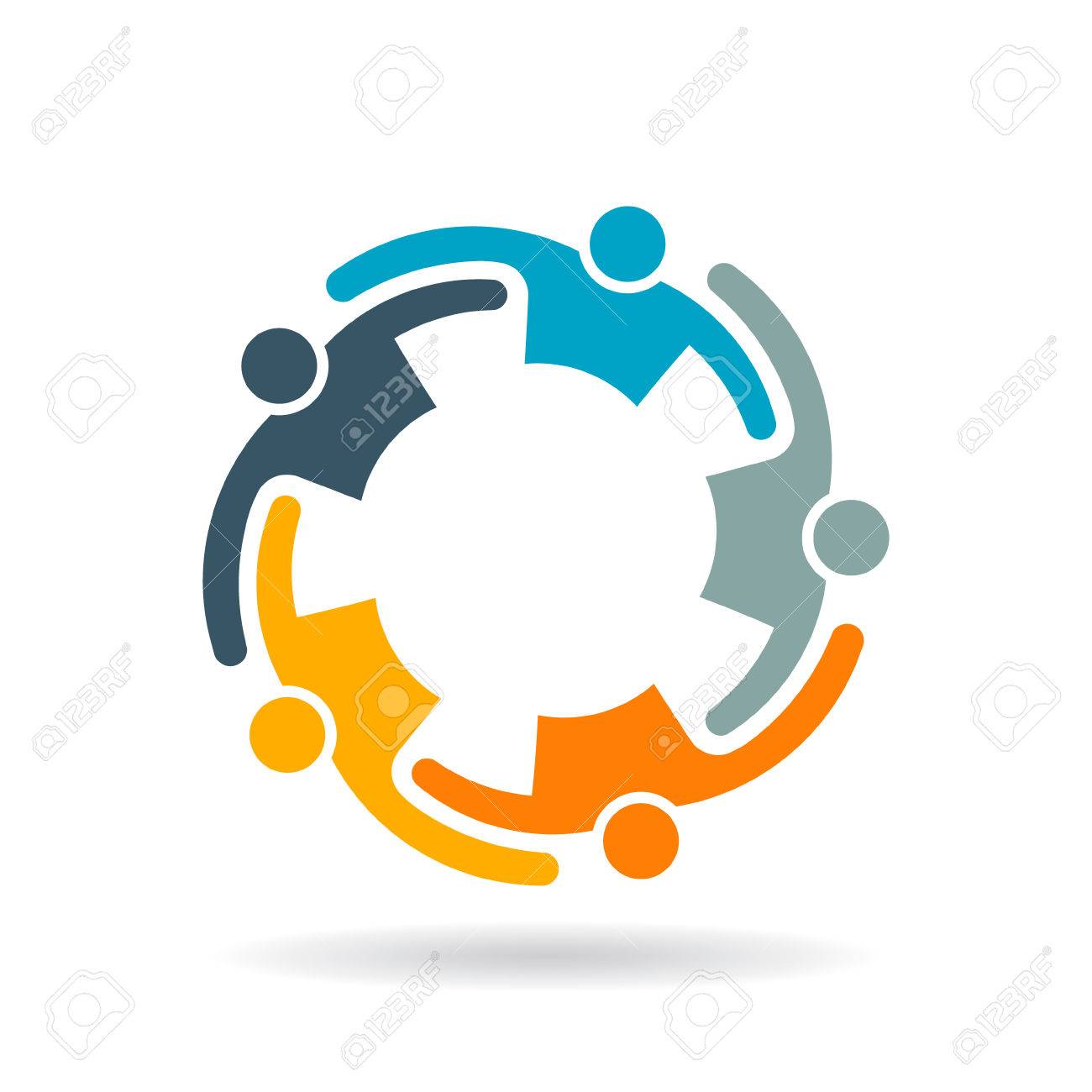 Teamwork Collaboration People Group Graphic Royalty Free Cliparts Vectors And Stock Illustration Image 5495