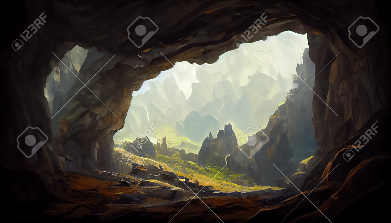 Cave Entrance Background Pack