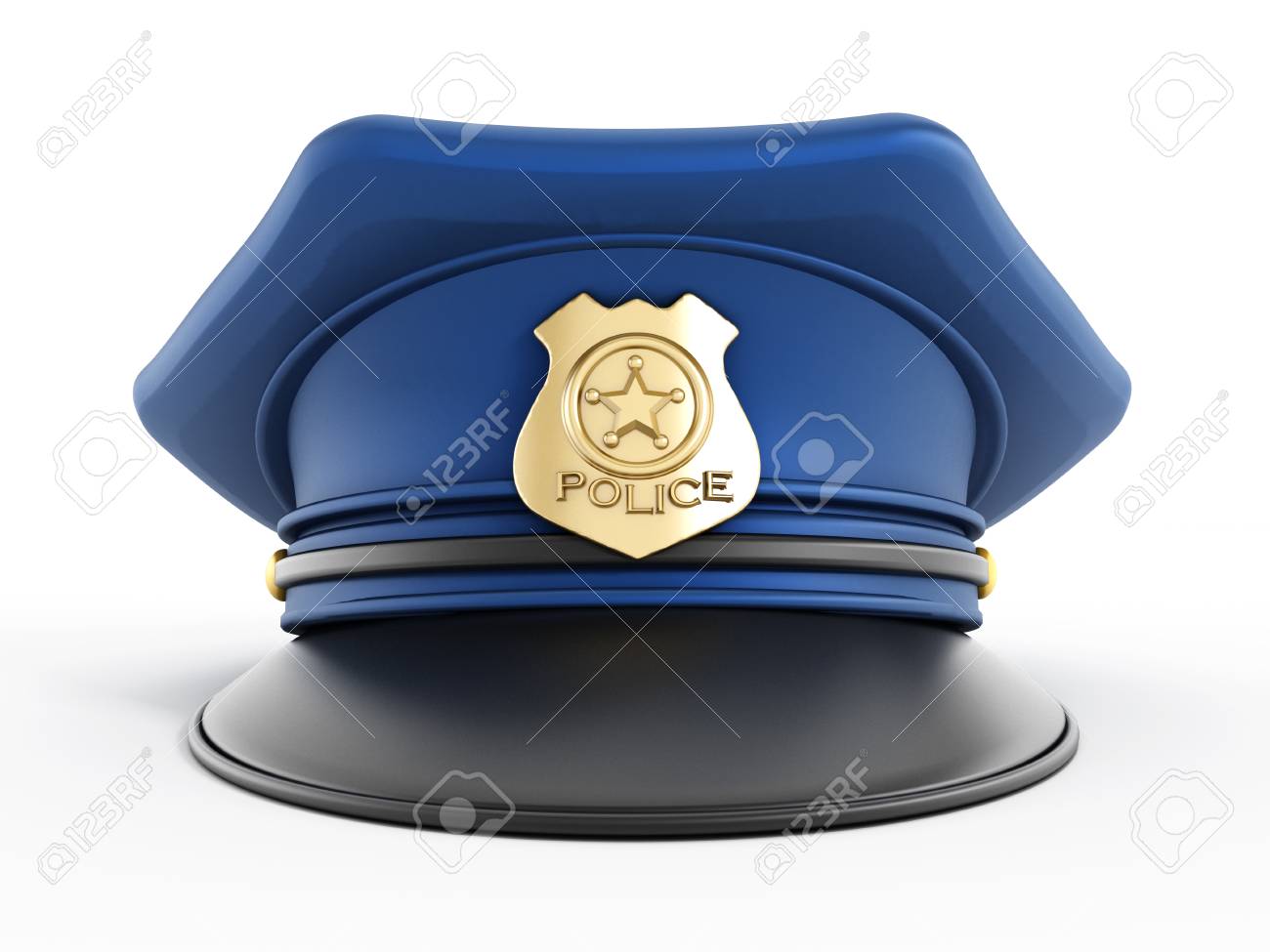sombrero de policia