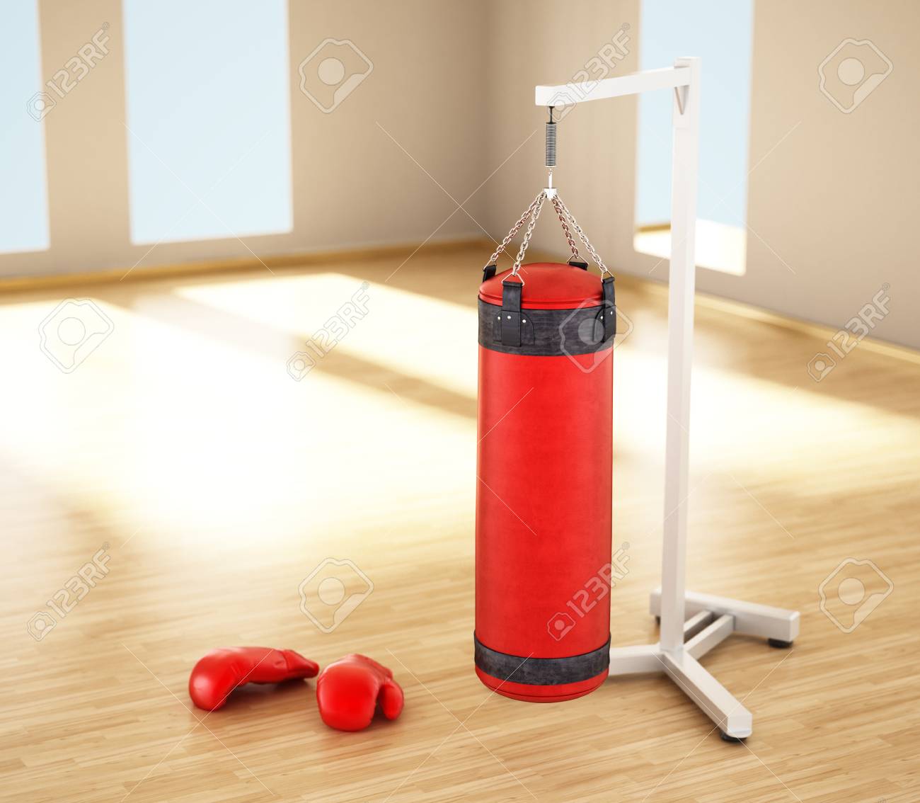 inside punching bag