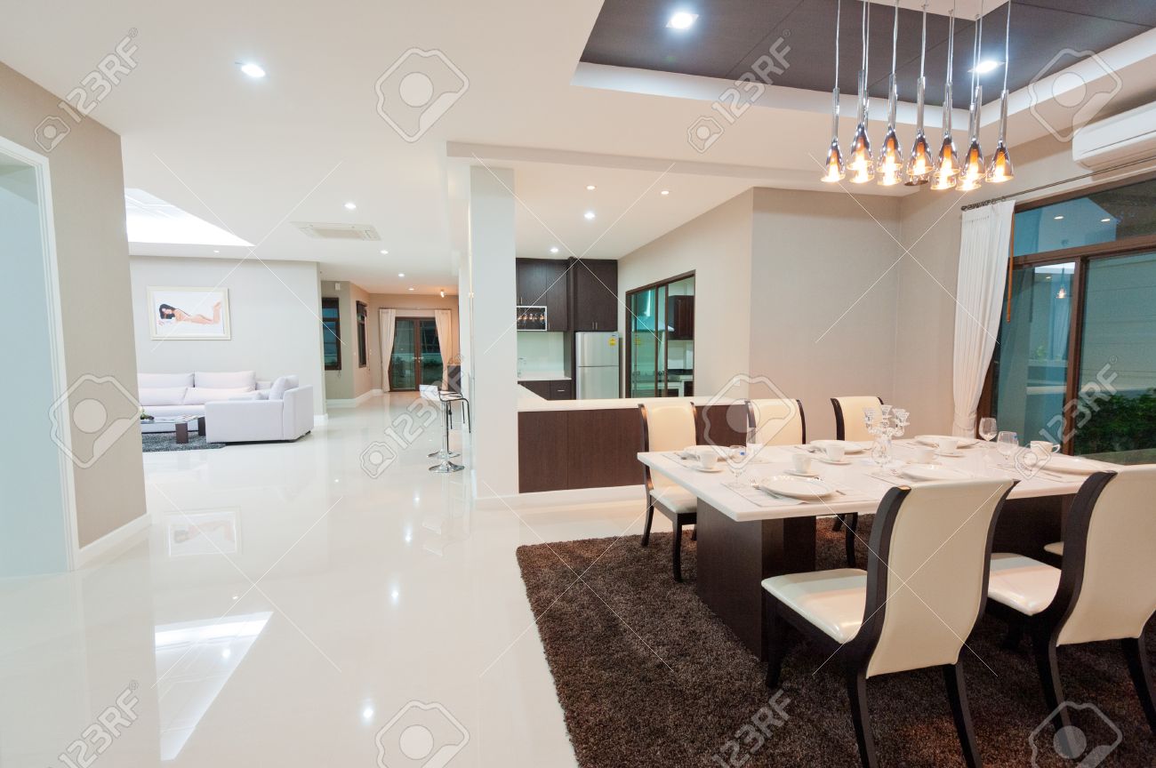 Moderne esszimmer lizenzfreie fotos bilder und stock fotografie