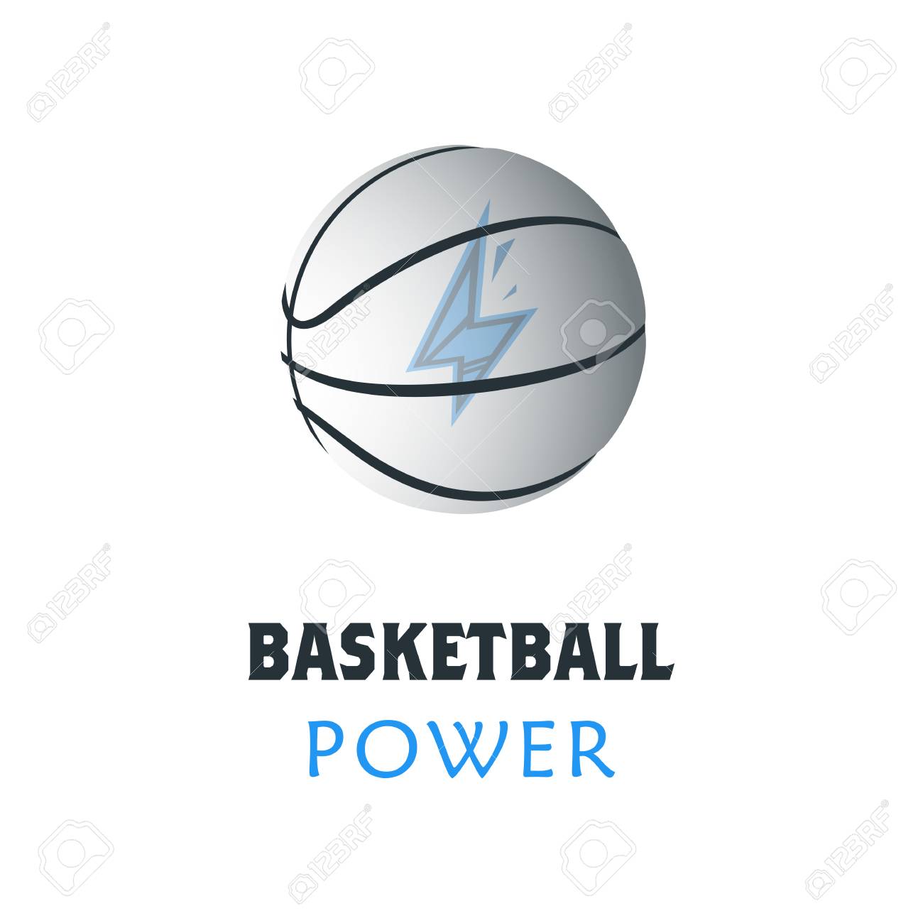 バスケットボール選手ロゴテンプレート クリエイティブスポーツゲームベクトルイラストのイラスト素材 ベクタ Image