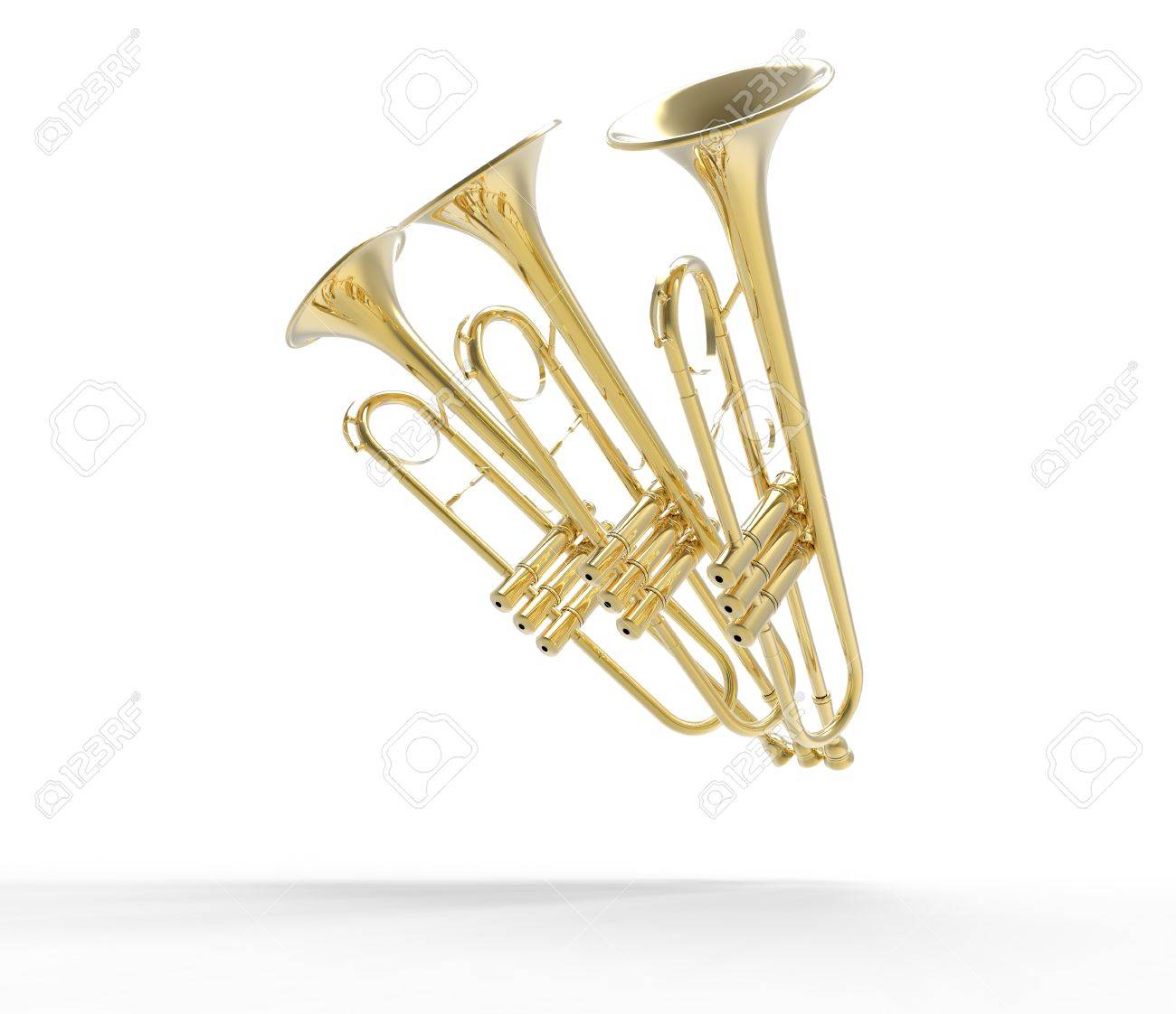 ポーズは 3 つのトランペット の写真素材 画像素材 Image ポーズは 3 つのトランペット の写真素材 画像素材 Image