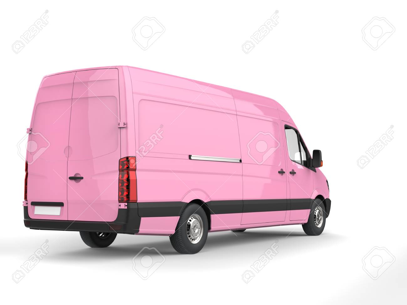 pink van