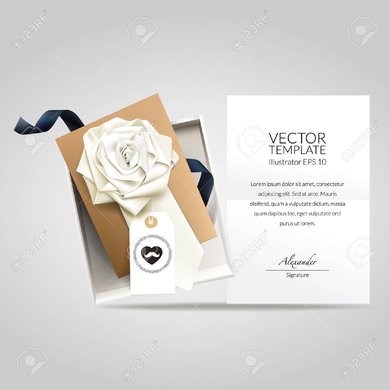 gift box with flower