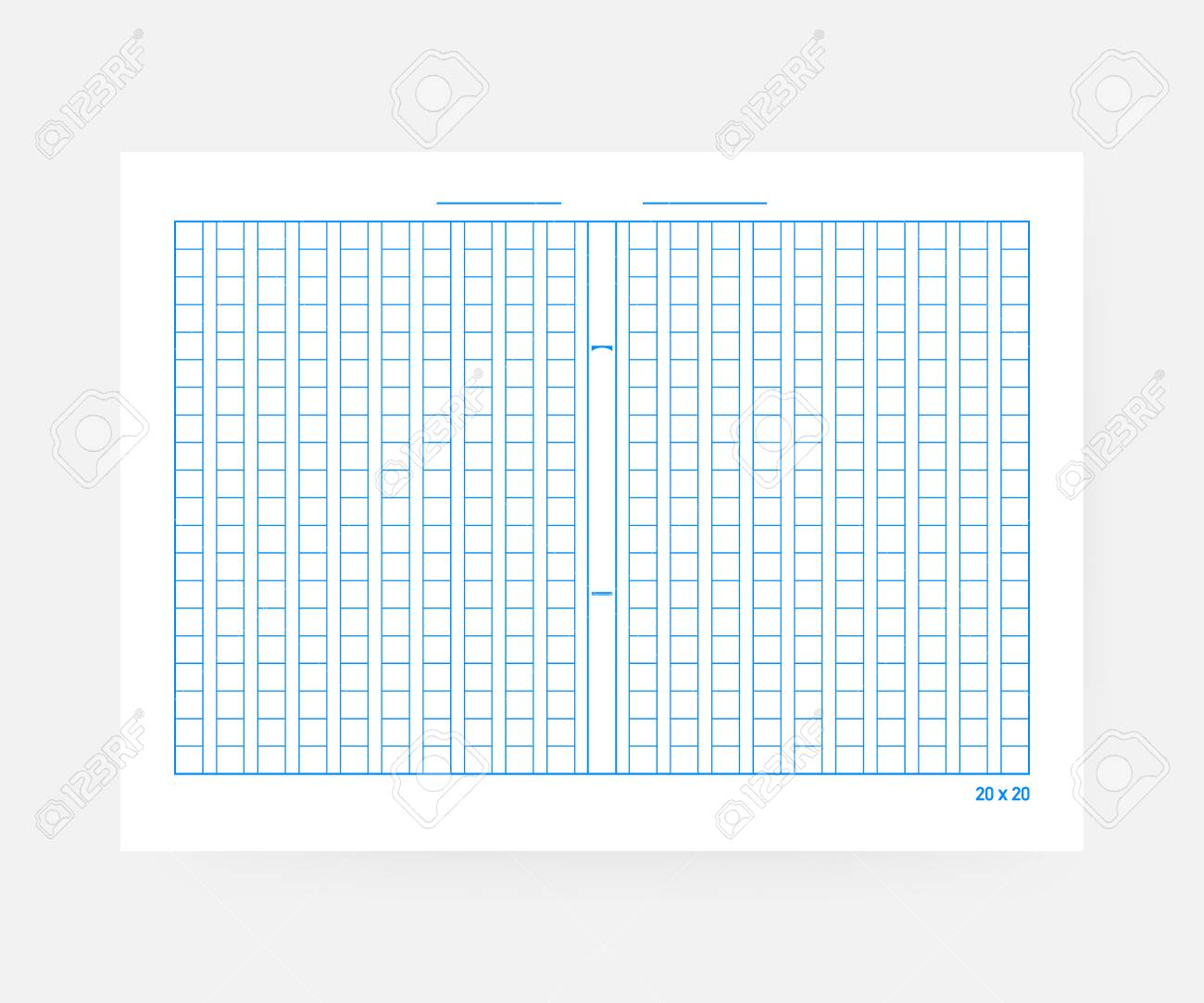 20x20 squared manuscript paper free manuscript paper