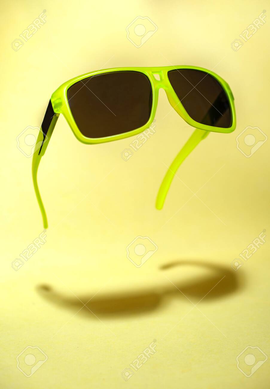 green colour goggles