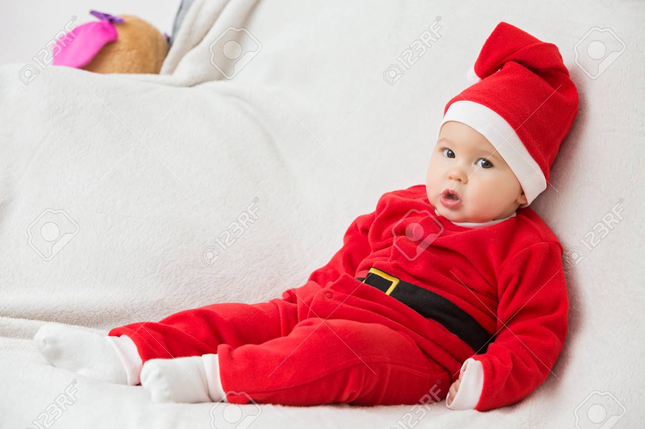 infant santa dress