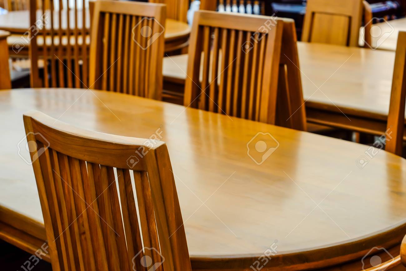 Set Of Folding Wooden Garden Furniture - Table And Chairs Stock - Set Of Folding Wooden Garden Furniture - Table And Chairs Stock