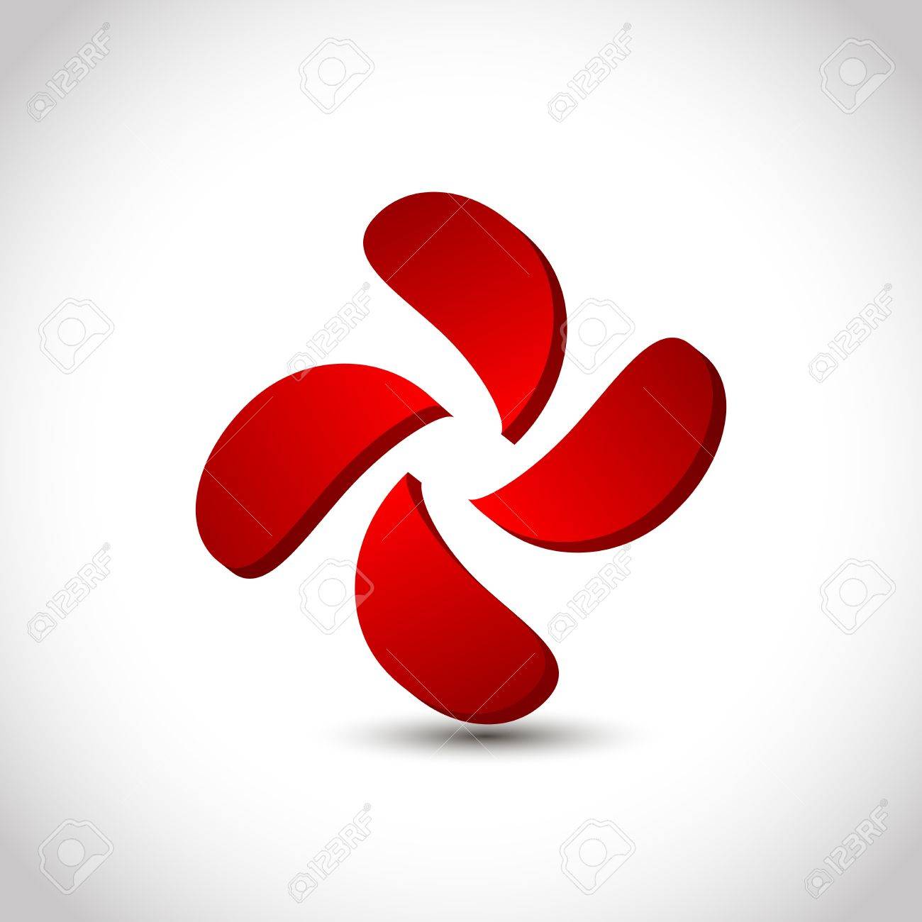 red swirl business logo royalty free cliparts vectors and stock