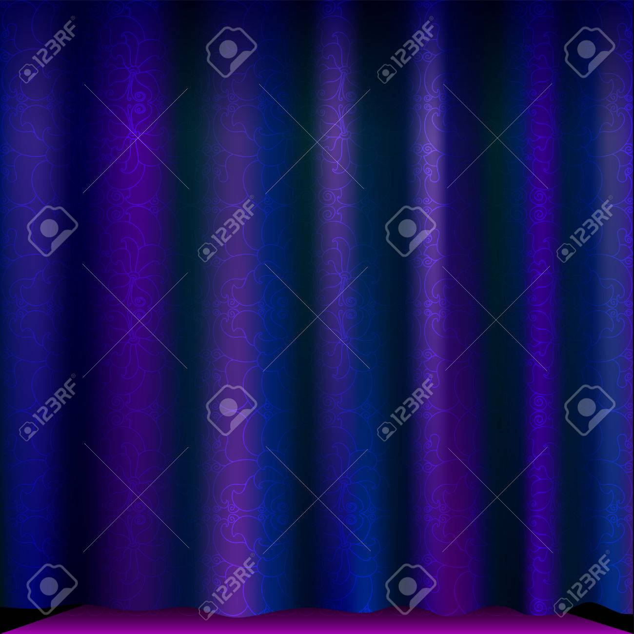 Luxe Rideau Violet Avec Motif Floral Beau Fond Avec Baissé Rideau De ... Luxe Rideau Violet Avec Motif Floral Beau Fond Avec Baissé Rideau De ...