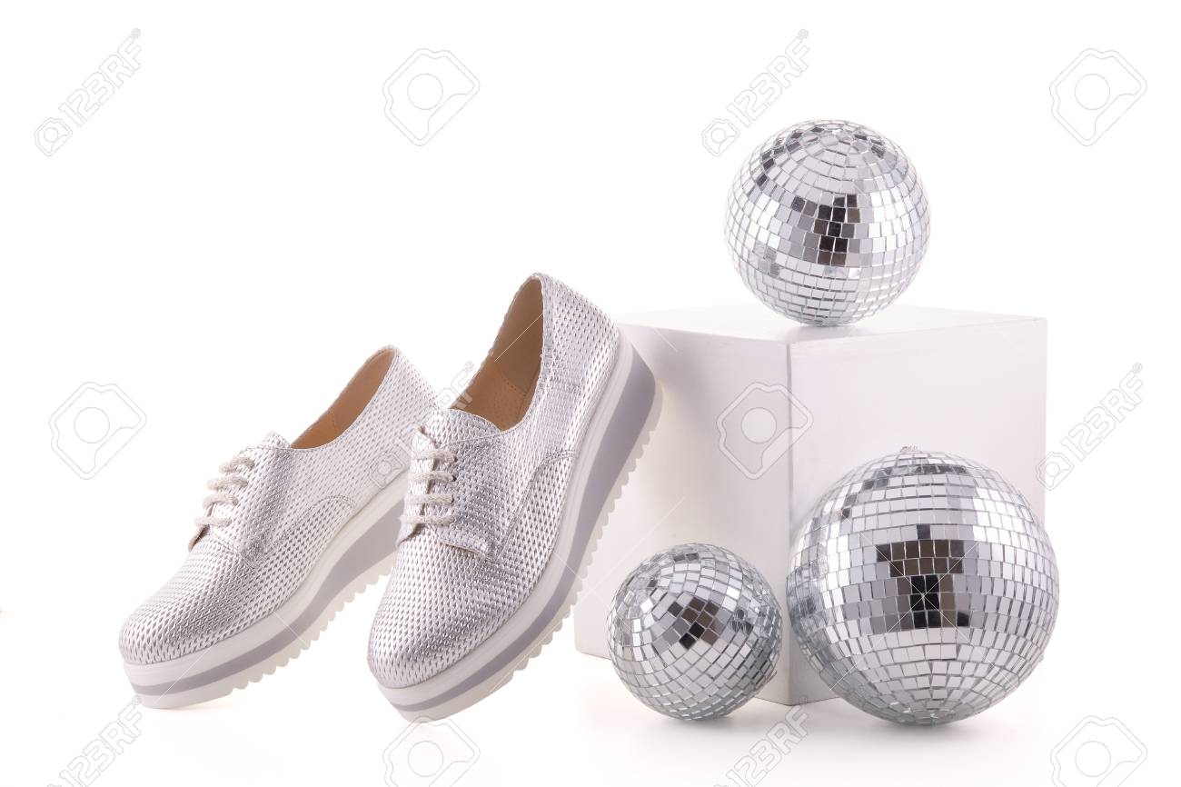 disco ball sneakers