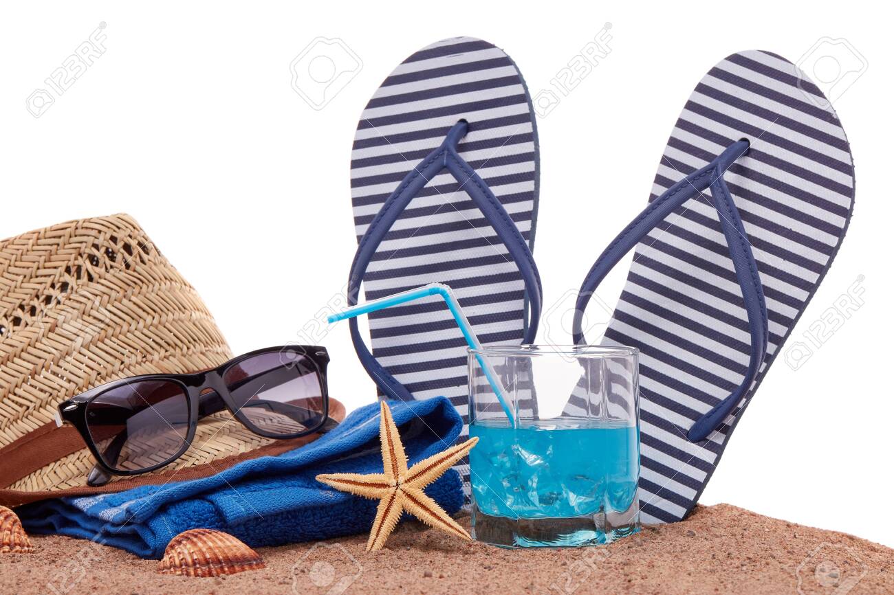 accessorise flip flops