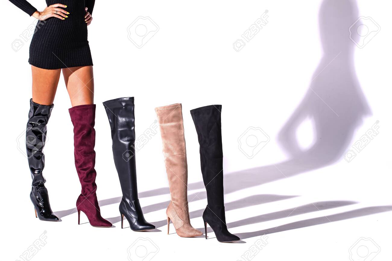 thigh high boots for thin legs