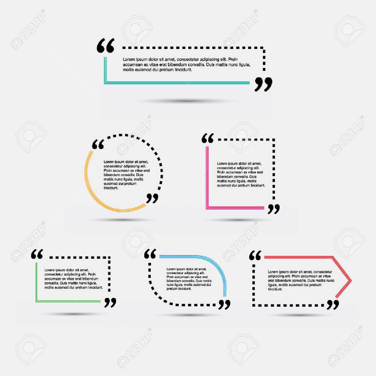 quote blank template empty quote bubble quote form quote citation