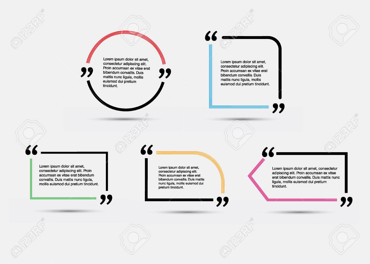 quote blank template empty quote bubble quote form quote citation