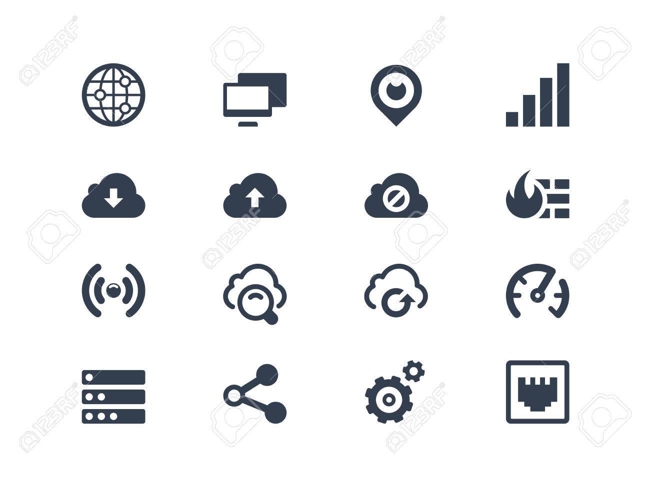 네트워크 아이콘 로열티 무료 사진, 그림, 이미지 그리고 스톡포토그래피. Image 23755166