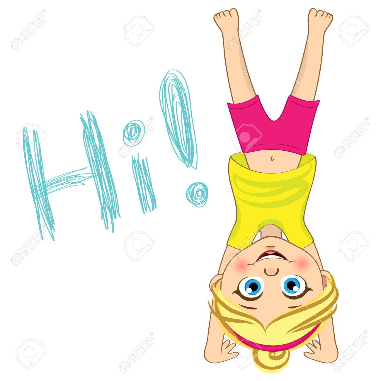 Headstand Cartoon Headstand Cartoon