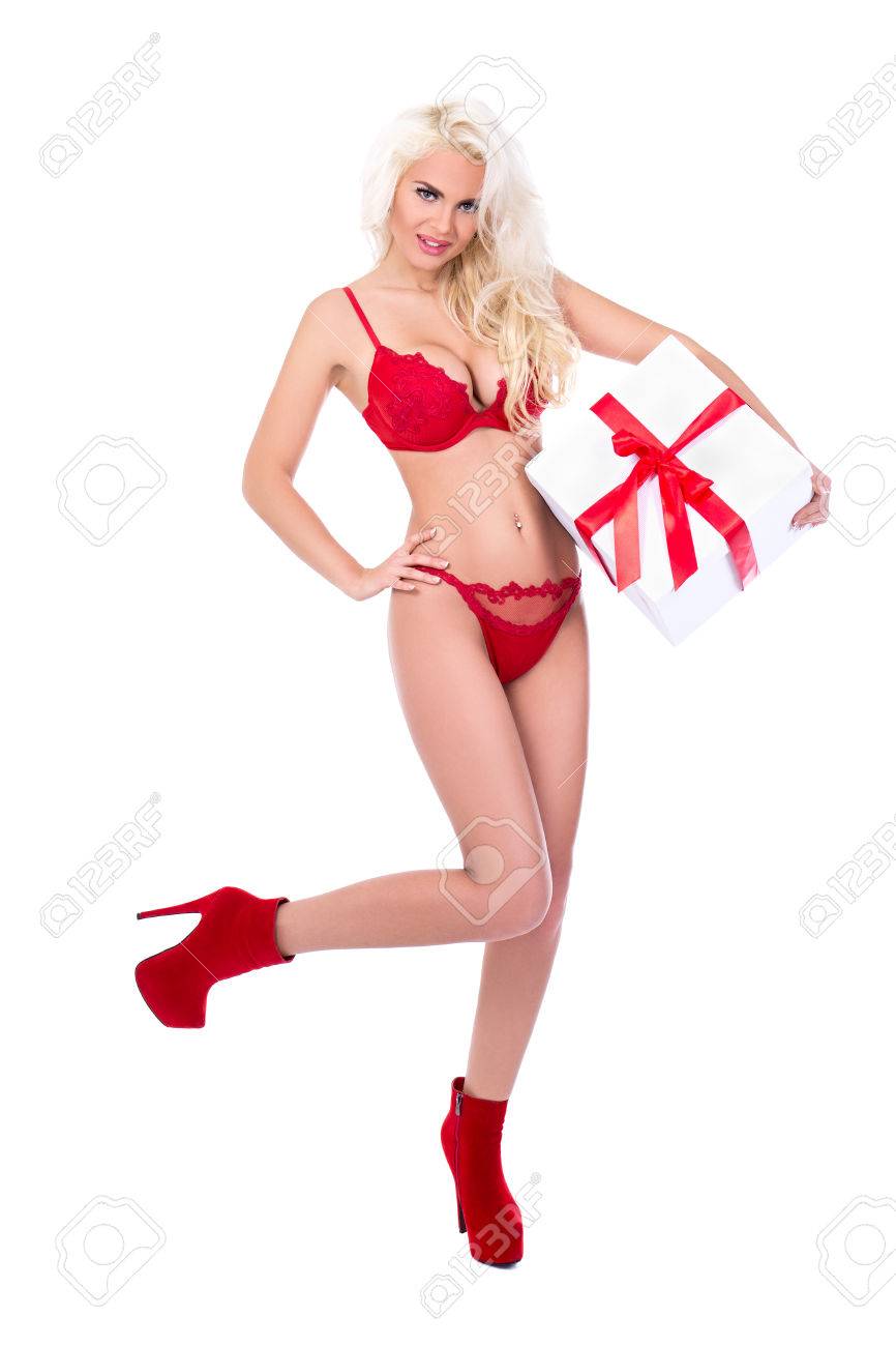 ropa interior navidad mujer