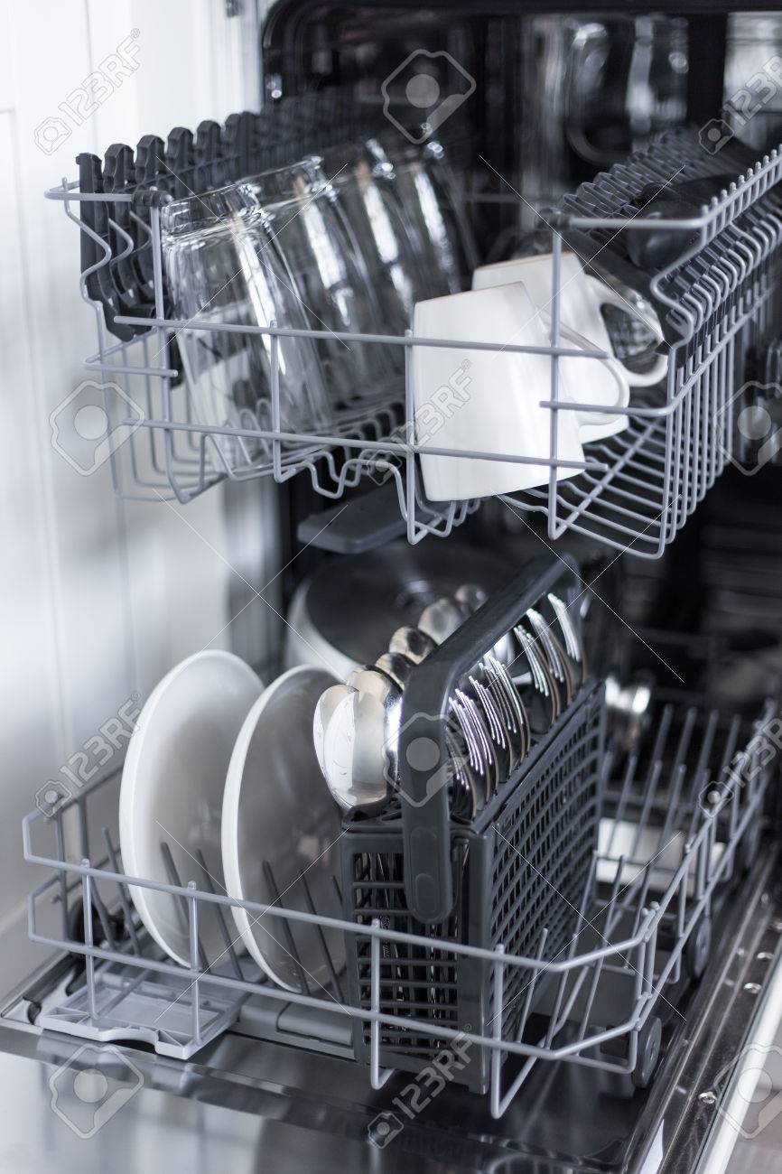 modern dishwasher