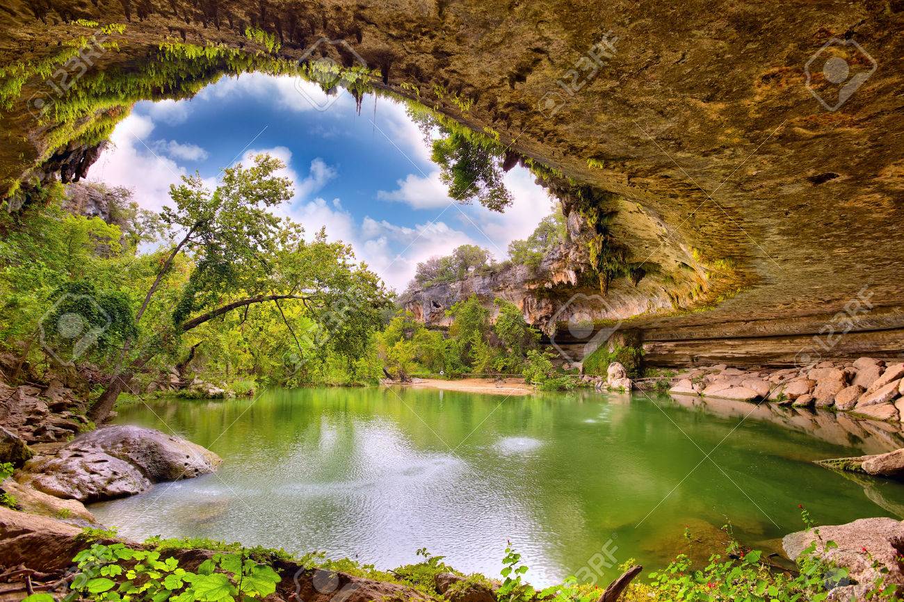 Hamilton Pool sink hole, Texas, United States - 36453804 Hamilton Pool sink hole, Texas, United States - 36453804