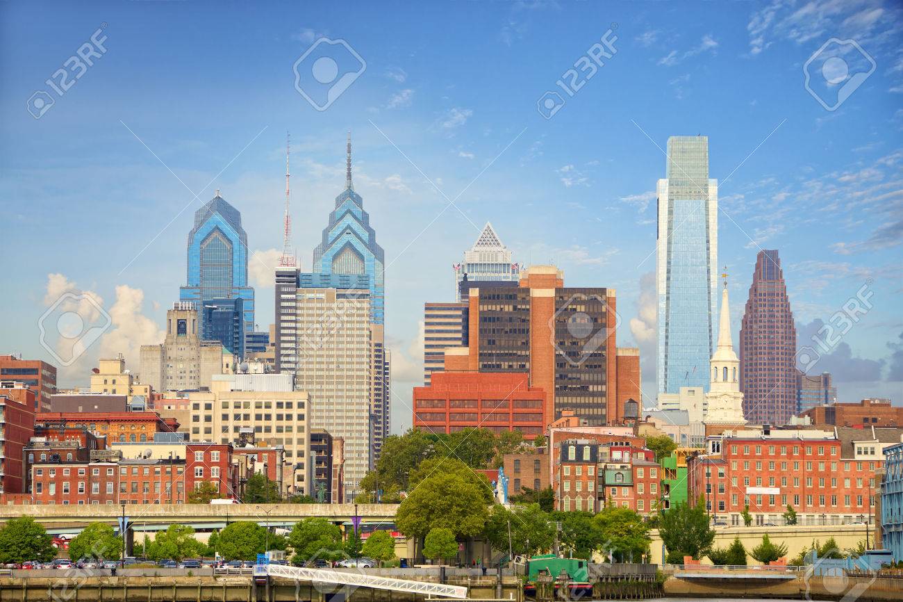 Philadelphia downtown cityscape, United States - 50822826 Philadelphia downtown cityscape, United States - 50822826