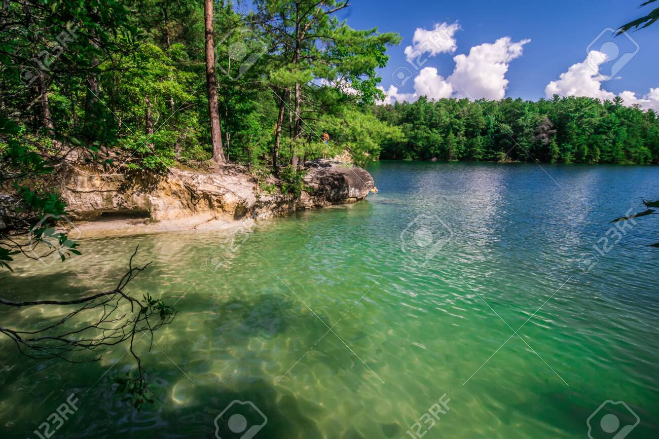 Boating And Camping On Lake Jocassee In Upstate South Carolina Stock Photo Picture And Royalty Free Image Image 119978069