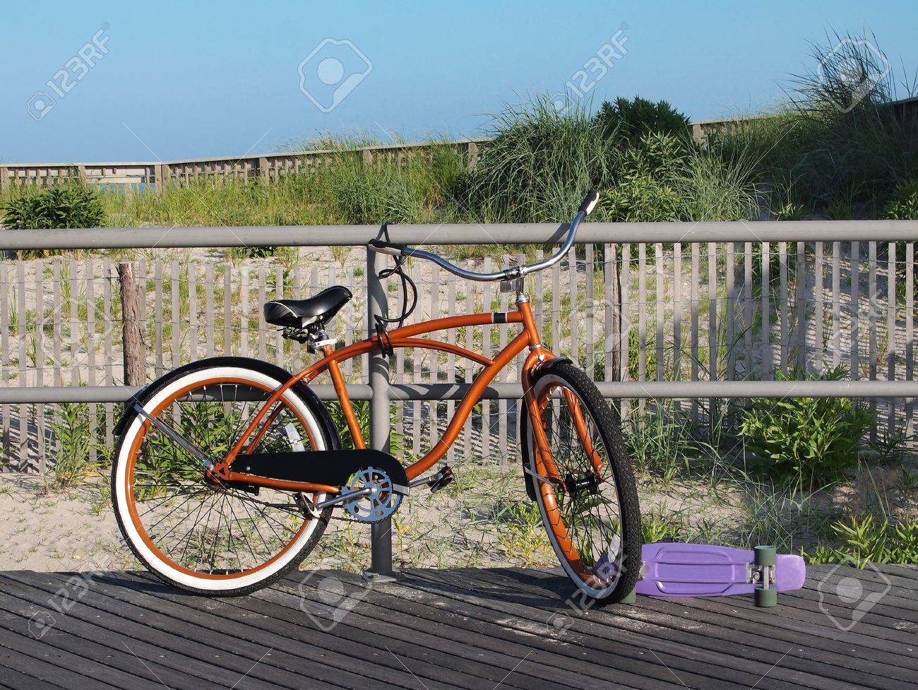 シティサイクル オレンジ coastile city 20 ビーチクルーザー