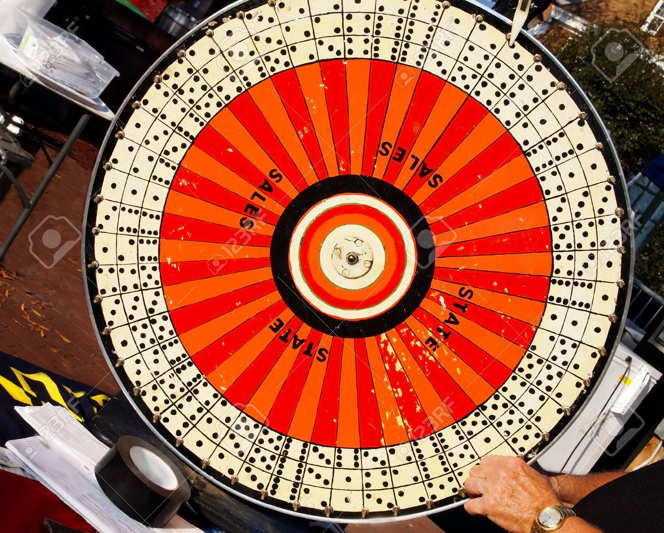 Casino Spinning Wheel Game Of Chance