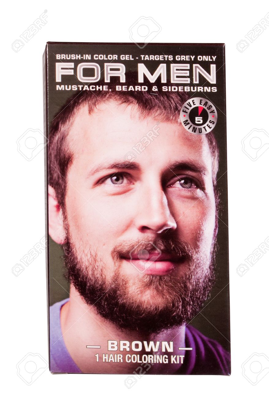 RIVER FALLS,WISCONSIN-JUNE 11, 2014: A Box Of For Men Hair Color ... RIVER FALLS,WISCONSIN-JUNE 11, 2014: A Box Of For Men Hair Color ...