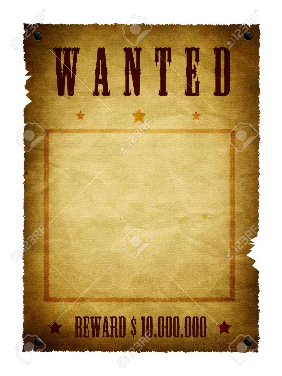 Una Ilustracion De Un Cartel De Retro Deseado Fotos Retratos Imagenes Y Fotografia De Archivo Libres De Derecho Image