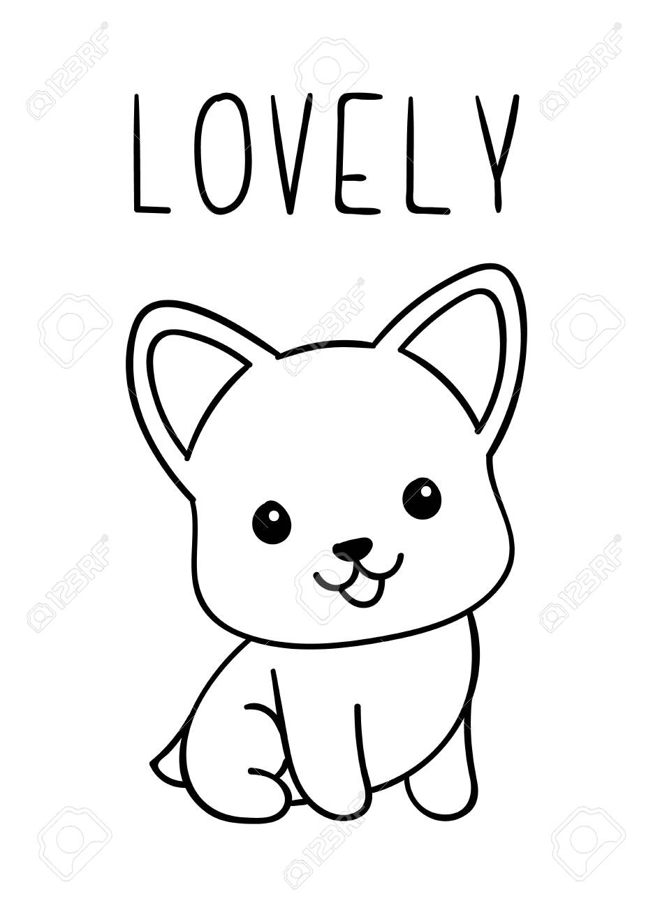 8600 Collection Coloring Pages Cute Dogs  Best Free
