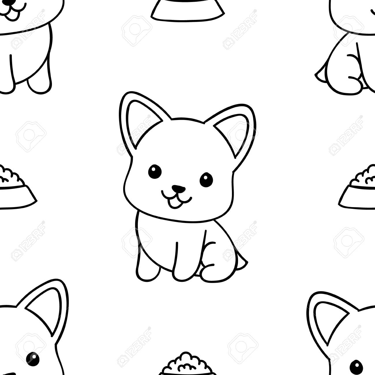 66 Kawaii Cute Coloring Pages Easy  Free