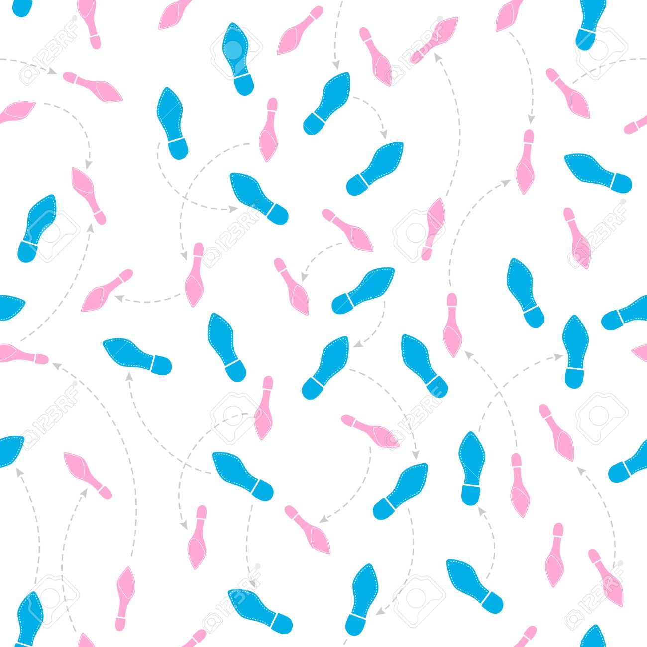 seamless dance steps illustration seamless dance step background