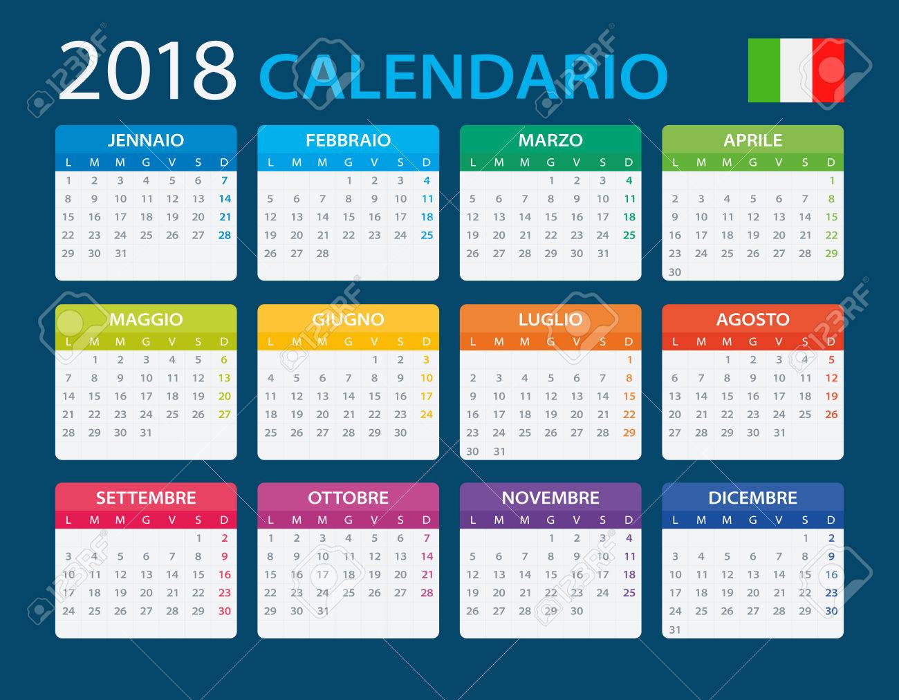 cool calendars 2018