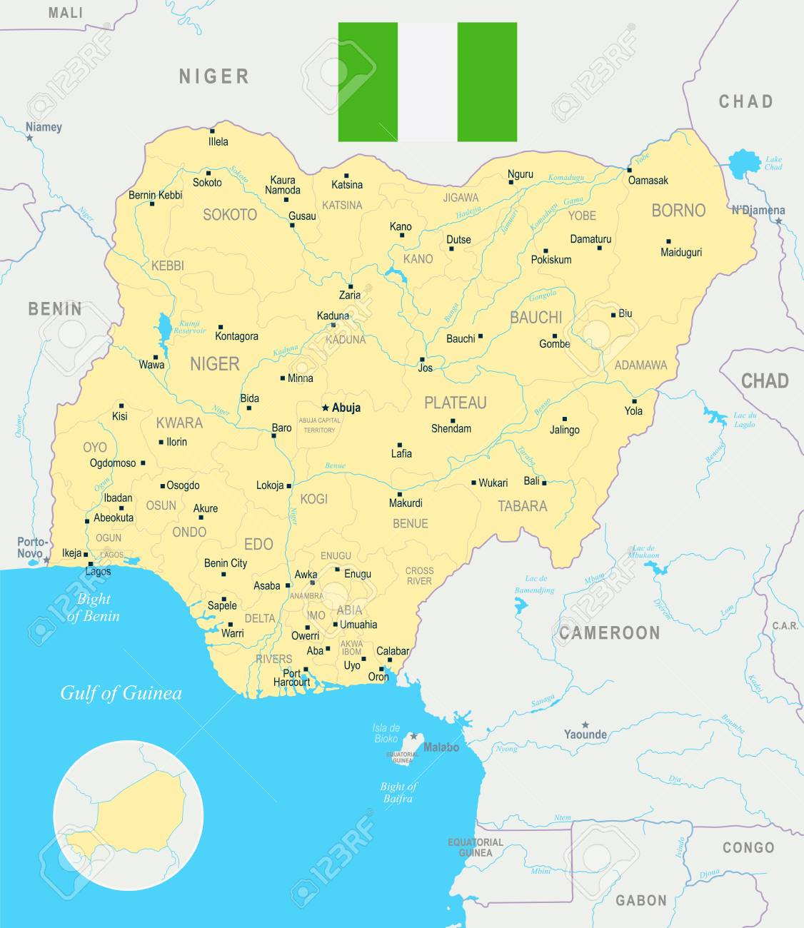 carte nigeria