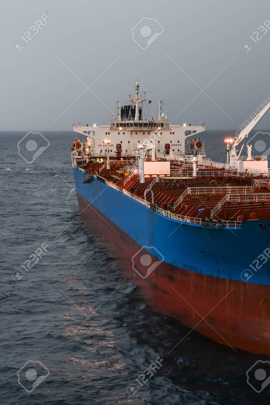 The oil tanker in the high sea - 150517255 The oil tanker in the high sea - 150517255